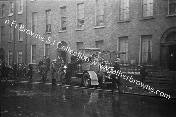 FIRE IN LOWER GARDINER STREET